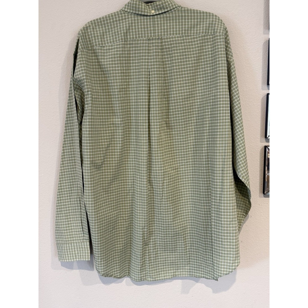 Ralph Lauren‎ Bartlett Button Down Shirt Men's 2XL Green Plaid 100% Cotton - Picture 4 of 4